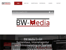 Tablet Screenshot of bw-media.tv